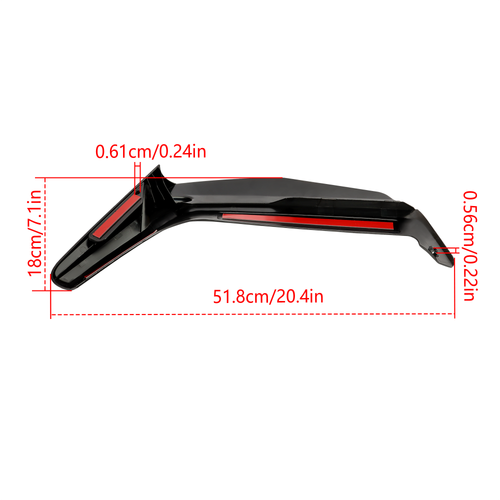 For Honda Golden Wing GL1800 2018-2024 Motorcycle Retrofit Windshield New