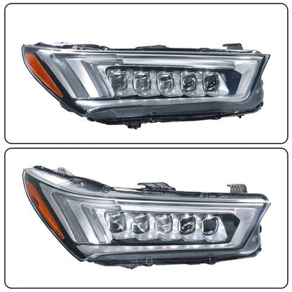 LED For Acura MDX 2017 2018 2019 2020 Right Side Headlight Assembly Clear Lens