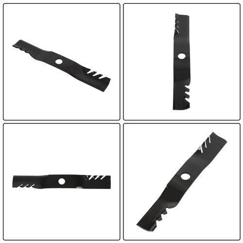60" Lawn Mower Blades 3 Pcs For Kubota K5955-34360 K5955-97530 396-816