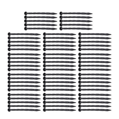 Garden Spiral Landscape Spikes 70PCS 8 Inch Plastic Landscape Anchoring Spikes