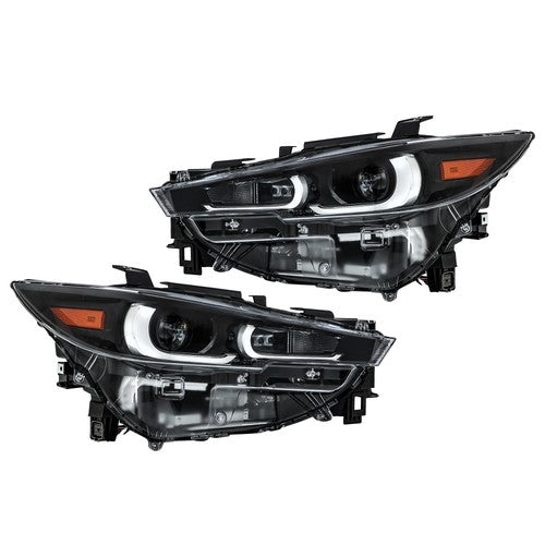 Headlamps Headlights Assembly For 2022-24 Mazda CX-5 Left+Right Non-AFS&LED DRL