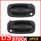 Exterior Door Handles Front Left Right for 1999-2007 for Chevy for GMC Sierra