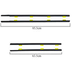 Window Weatherstrip 4PC Sweep Molded Trim Outer Black for Honda CR V 2005 EX