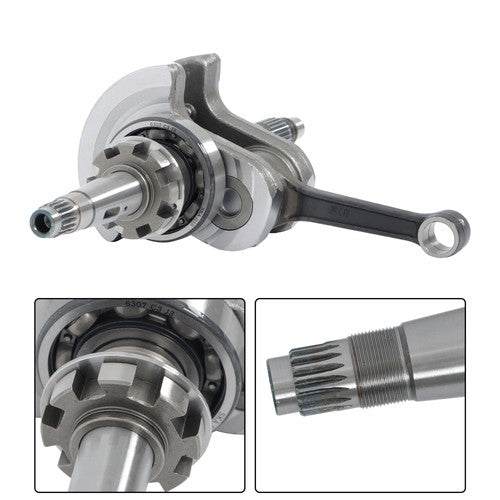 P015000132000101 for Hisun 550 taper ratio 1:7 Crankshaft W/Rod Massimo MSU 550