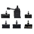 6Pcs 6- 12" AXA 250-111 Wedge Type Quick Change Tool Post Holder Set For Lathe