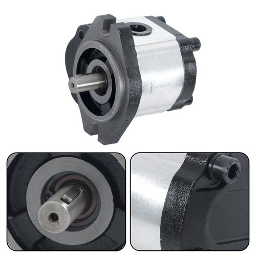 5/8" Keyed Shaft,Hydraulic Gear Pump 1-4 GPM SAE A-2 Bolts CCW Cast Iron Flange