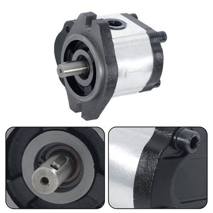 5/8" Keyed Shaft,Hydraulic Gear Pump 1-4 GPM SAE A-2 Bolts CCW Cast Iron Flange