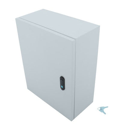 Steel Enclosure, 20 × 16 × 8" NEMA 4X Electrical Box, IP56 Waterproof Outdoor