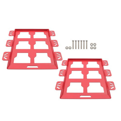 2 Pieces Tool Box Mounting Plate 50Lbs Half Package For Tool Storage System