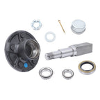 New Fit For 5 on 4.5" Wheel Hub Kit and 8.25” Square #84 Spindle (7-Pieces /Set)