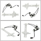 Power Window Regulator RL&RR w/ Motor For Buick Century 97-05 741-709 741-710