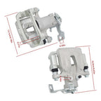 Rear Brake Calipers w/ Bracket L＋R 19B6788 583112VA30 For Hyundai Veloster 12-17