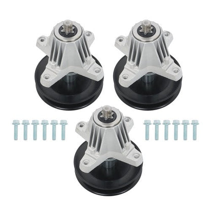 3 Pack Spindle Assembly For MTD Cub Cadet Troy Bilt 918-06978 618-06978 RZT-L54