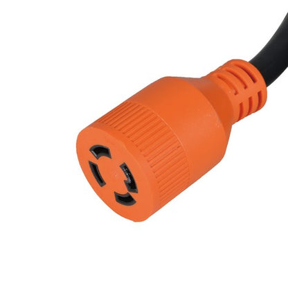 30Amp 15FT 4 Prong Generator RV Power Extension Cord NEMA 14-30P ~ 14-30R