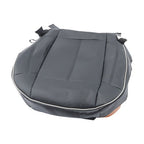 Driver Bottom Seat Cover For Hummer H3 2006-2009 2010 Black Leather Replacement