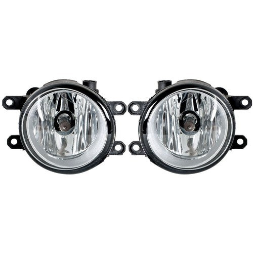 Pair Fog Lights Assembly Wiring+Switch+Cover For 15-16 Toyota Yaris 8122002110