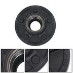 Idler Hub Round Spindle Kit Trailer Hub Kit With Bearing Kit For 5 Lug × 4.5"