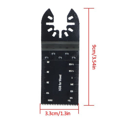 Quick Release Oscillating Tool Blades Professional Universal 100 Pcs 30-90mm