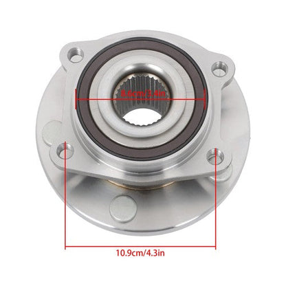 2pcs For Dodge Avenger 2008-2014 Front Wheel Bearings and Hubs Assembly 513263
