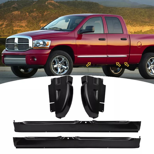 2002-2008 Dodge Ram Quad Cab Rocker Panel and Cab Corner Kit