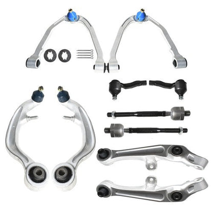 For Nissan 350Z 2003-2008 2009 K621372 K621373 10× Front Control Arms+Tierods