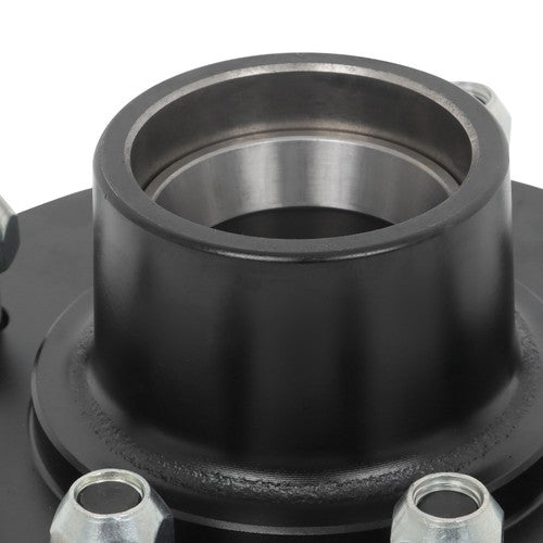 2 Sets For 8-lug 6.5" Trailer Hub Kit and Square #42 Spindles-8 Pieces/set