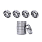 10× 6206-2RS 30mm×62mm×16mm Double Rubber Seals Deep Groove Ball Bearing