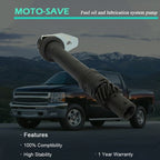 Vortec Engine Oil Pump Drive Gear Shaft For Chevrolet Silverado 1500 07-13 4.3L