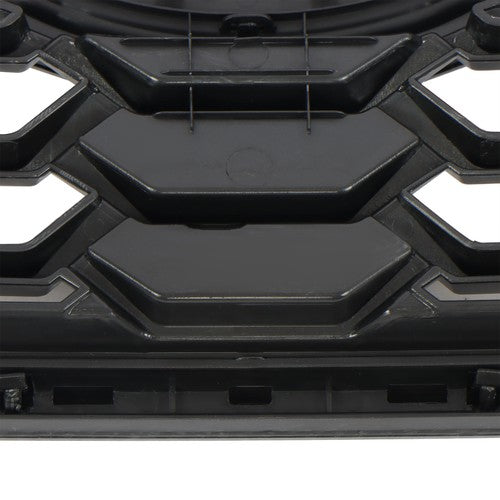 Fit For Subaru Crosstrek 2018-20 Front Bumper Grille Black Carbon Fiber Plastic