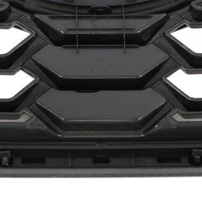 Fit For Subaru Crosstrek 2018-20 Front Bumper Grille Black Carbon Fiber Plastic
