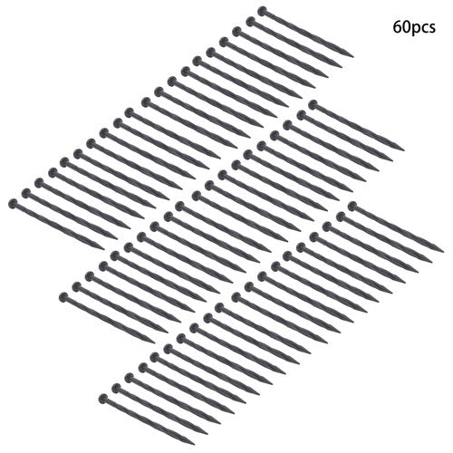 Edging Nails Garden Anchoring Spikes 8 Inch 60 Pcs Plastic Spiral Landscape