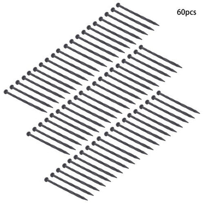 Edging Nails Garden Anchoring Spikes 8 Inch 60 Pcs Plastic Spiral Landscape