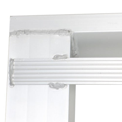2Pcs Aluminum 80"×15" Ramps 6000 LBS Hook End Knife For Truck Car Auto Trailer