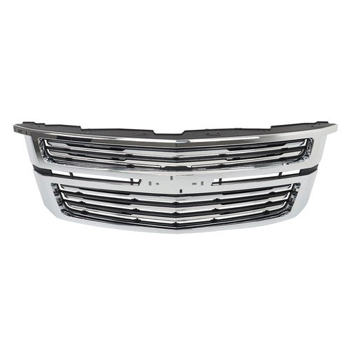Chrome Fit For Chevy Tahoe/Suburban LTZ 2015-2020 GM1200704 Front Upper Grille