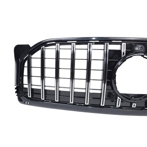 For Mercedes X247 W247 GLB GLB250 2020-2023 Chrome GT Style Grill Front Grille