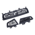 3X Front Air Grille Center Dash AC Vent Set For BMW F10 F11 520i 528i 550i 535i