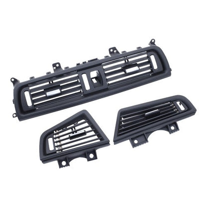 3X Front Air Grille Center Dash AC Vent Set For BMW F10 F11 520i 528i 550i 535i