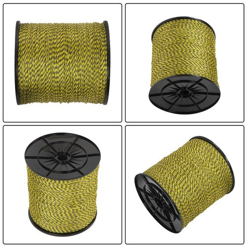 Electric Fence Wire 5050 Feet 1540 Meters 1/8 inch 6 Stainless Steel Strands