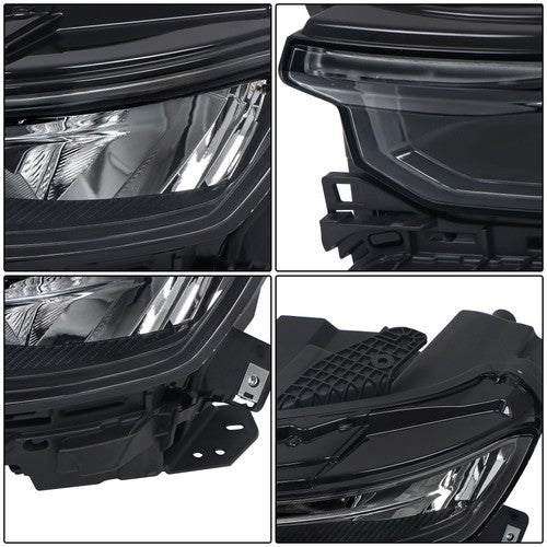Left w/Animation w/o Leveling Headlight LED DRL For 21-22 Jeep Grand Cherokee