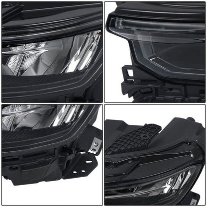 Left w/Animation w/o Leveling Headlight LED DRL For 21-22 Jeep Grand Cherokee
