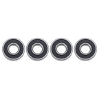 4Pcs 63/22-2RS Deep Groove Ball Bearings 22mm Inner Dia 56mm OD 16mm Bore Sealed