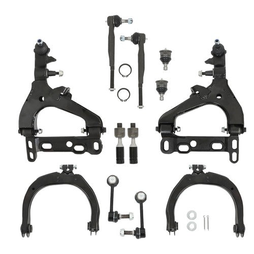 For Chevy Trailblazer 2002-03 12× Front Control Arm Suspension Kit ES3675 ES3676