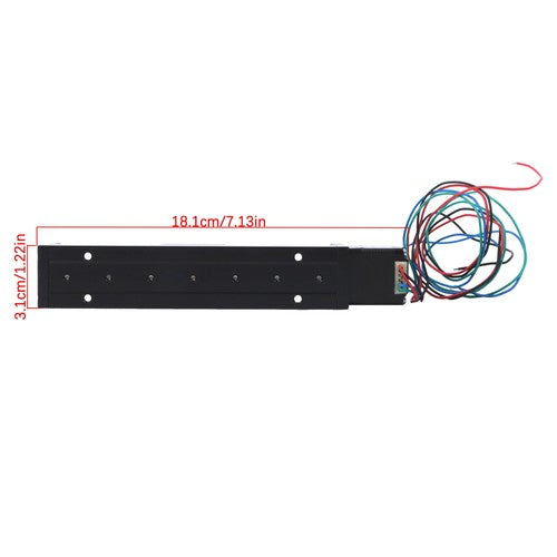 T6×1 100mm Mini Linear Guide Slide Actuator Screw Motion w/ NEMA11 Stepper Motor
