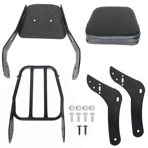For Honda Rebel CMX300 CMX500 17-22 NEW Backrest Sissy Bar With Luggage Rack Pad