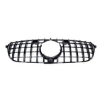 Glossy Black Grille For Mercedes Benz W166/C292 2016-2019 GLE350 W/camera hole