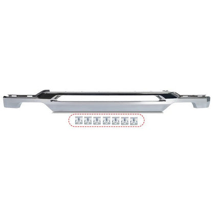 Front Bumper Lower Molding Trim Valance Chrome for Ford F 150 XL XLT 2024 2025