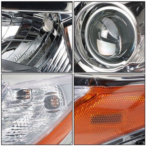Front Headlights Headlamps For Toyota Highlander 2014-2016 Left+Right Side Clear