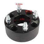 New Wheel Spacers Hub Bore 62mm Thread Size 1/2"x20  4Pcs 2" 4x101.6mm US