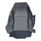 Left Driver Bottom Leather Seat Cover Gray for 2010 2014 for Ford Mustang GT