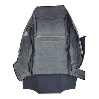 Left Driver Bottom Leather Seat Cover Gray for 2010 2014 for Ford Mustang GT